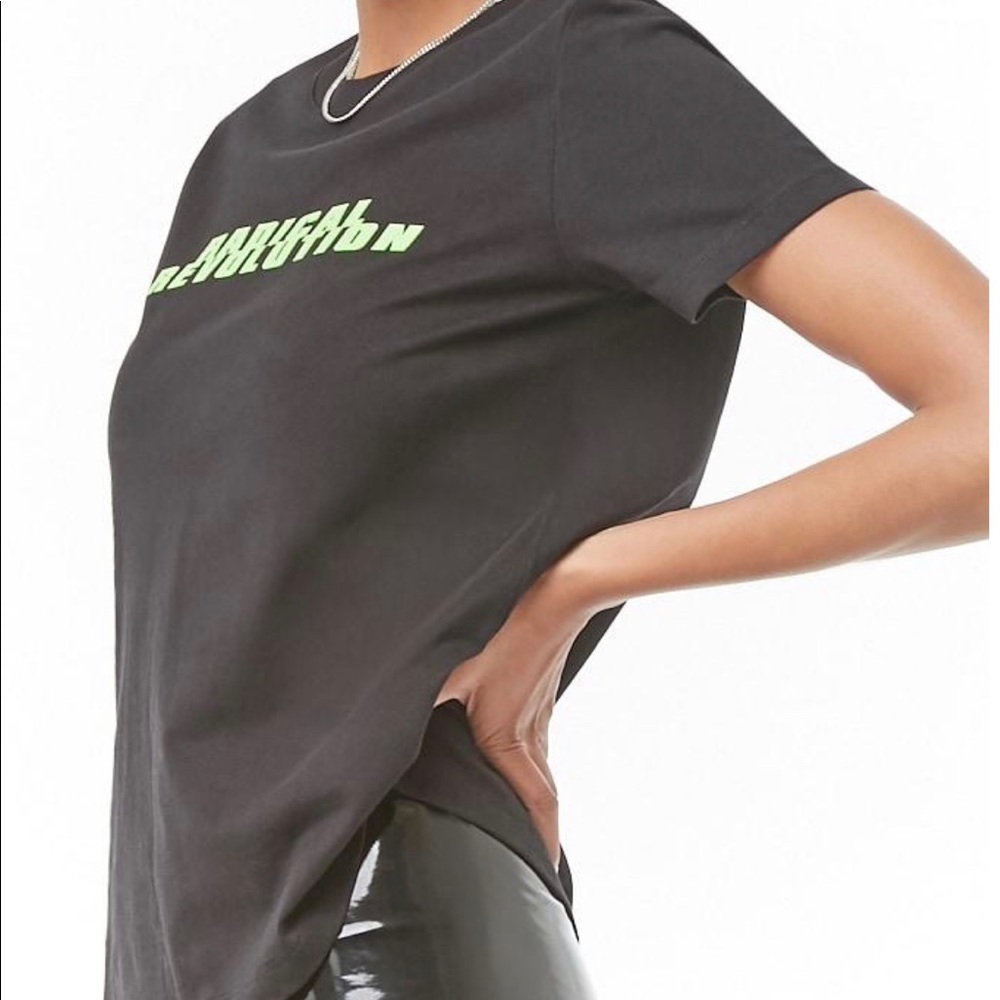 Forever 21 Radical Revolution Tee Size L